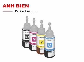 Mực in phun màu chính hãng sử dụng cho máy in Epson L220